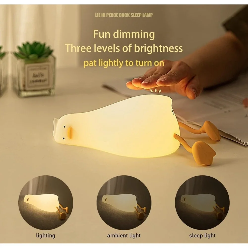 Cute Duck Night  Warm White Night‎ New